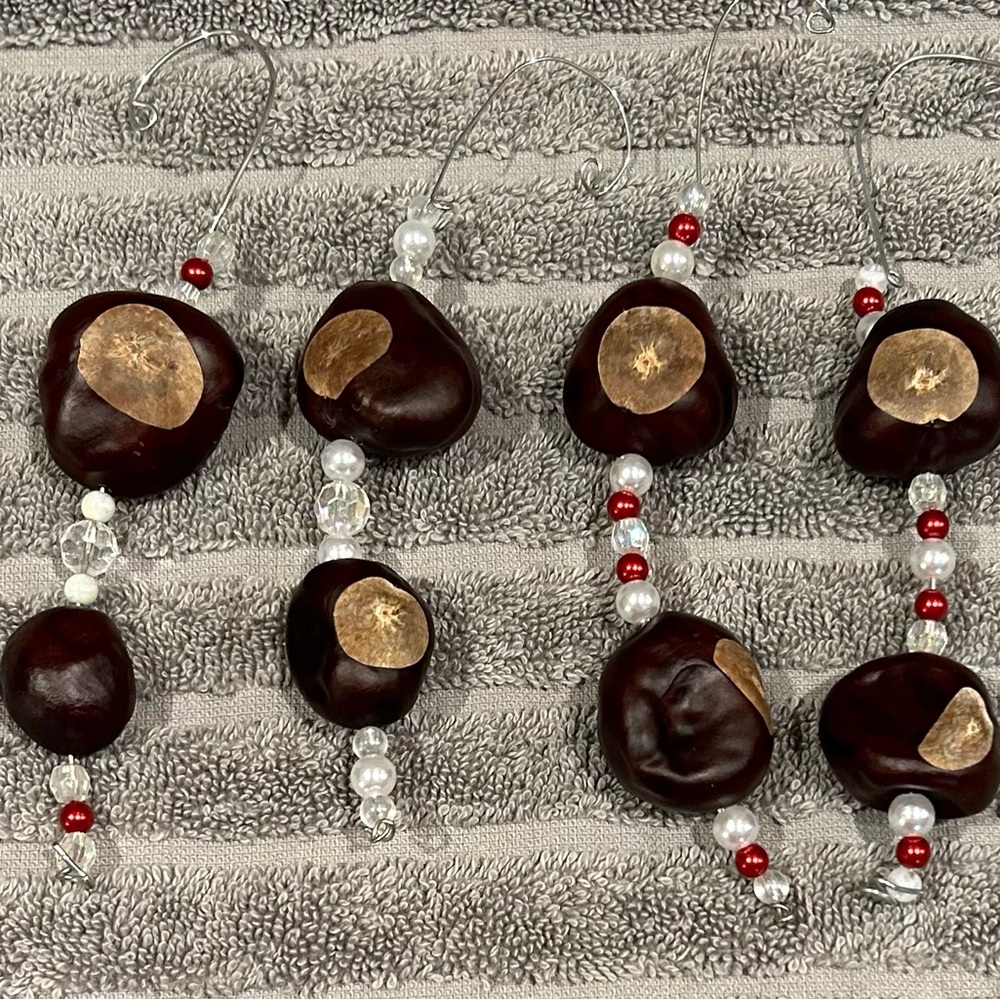 OSU Buckeye Christmas Ornaments